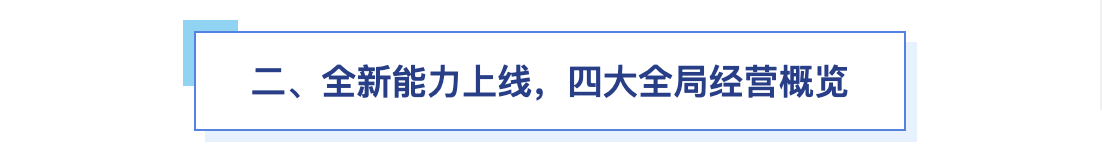 VortMall全新能力上线四大全局经营概览章节标题横幅