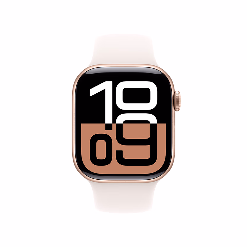 Apple/苹果 Watch Series 10 智能手表GPS款42毫米运动型表带S/M MX1R3CH/B