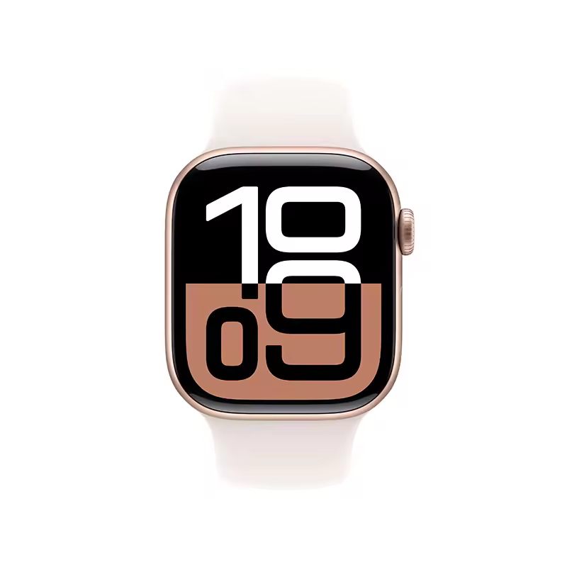 Apple/苹果 Watch Series 10 智能手表GPS款42毫米运动型表带S/M MX1R3CH/B