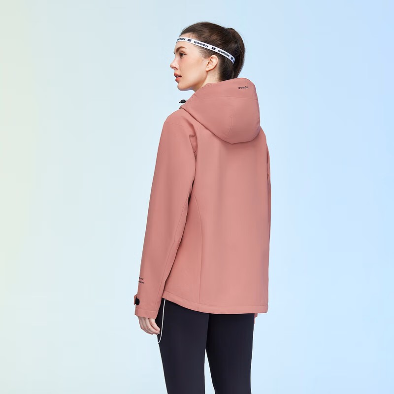 Heilan Home (HLA)/Heilan Home sportsday Outdoor Life Equestrian Sports Jacket 24 Spring/Summer New Three-proof Jacket Women, Lotus Pink A2 170/92A/L Recommended 115-65kg