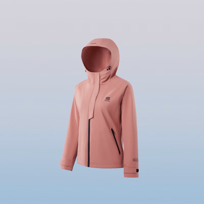 Heilan Home (HLA)/Heilan Home sportsday Outdoor Life Equestrian Sports Jacket 24 Spring/Summer New Three-proof Jacket Women, Lotus Pink A2 170/92A/L Recommended 115-65kg