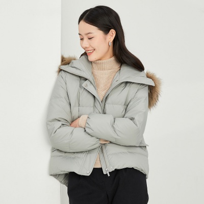 羽绒服秋冬时尚休闲保暖舒适小清新外套上衣女
