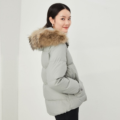 羽绒服秋冬时尚休闲保暖舒适小清新外套上衣女