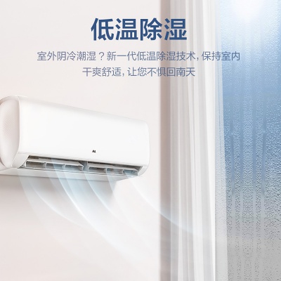 单冷空调新能效大1匹 自清洁壁挂式空调